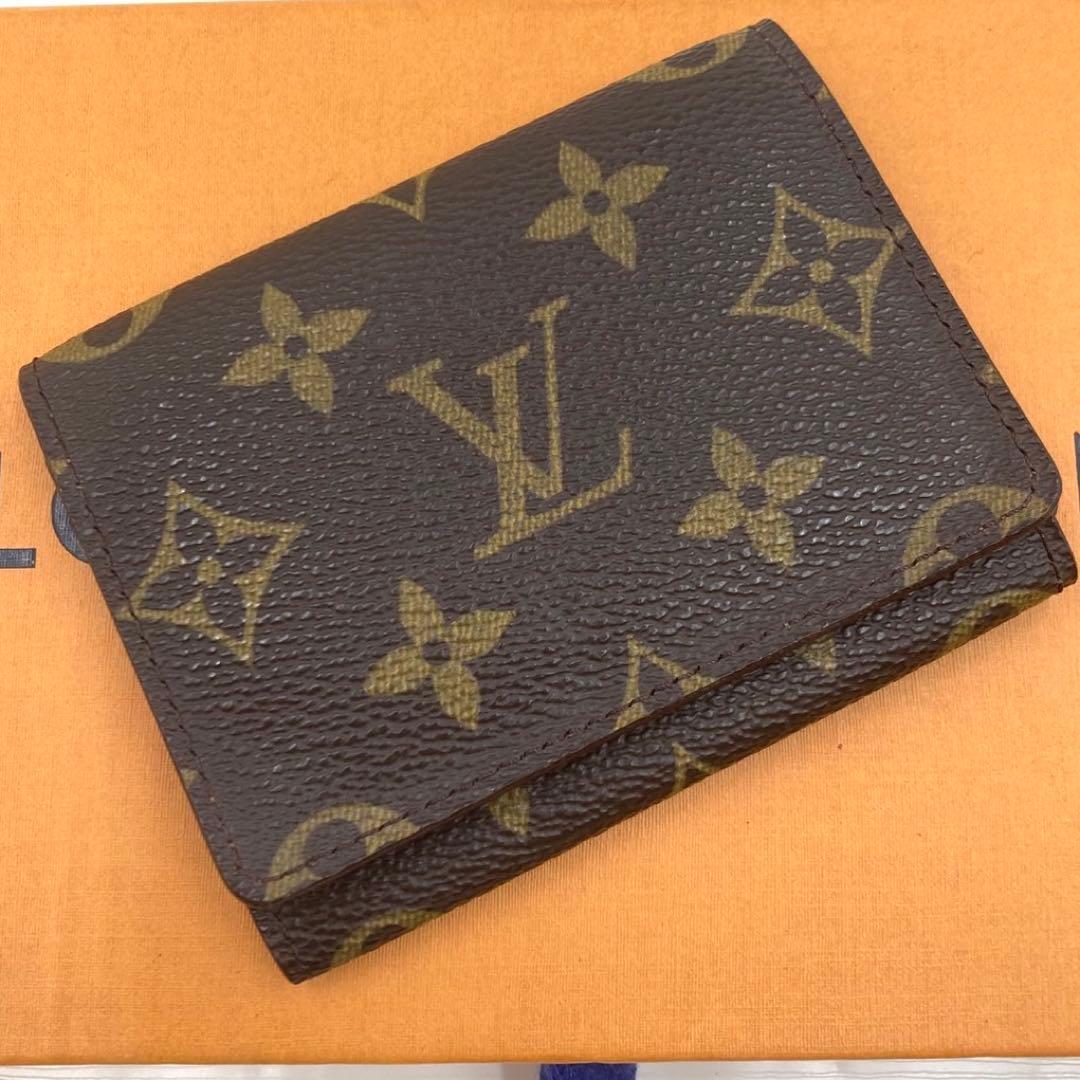 【みぃみ】ルイヴィトン アンヴェロップ カルトドゥヴィジット モノグラム