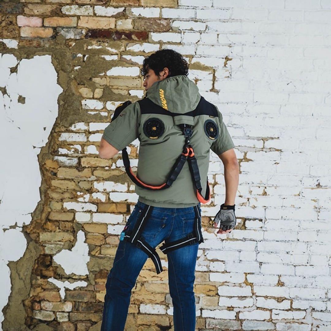 2025 バートル半袖ハイバック空調服 フルセット XXL寸