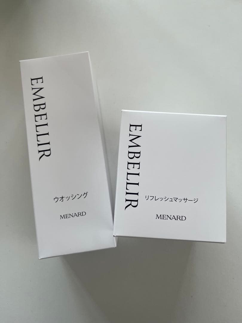 メナードエンベリエ リフレッシュマッサージ、ウォッシング