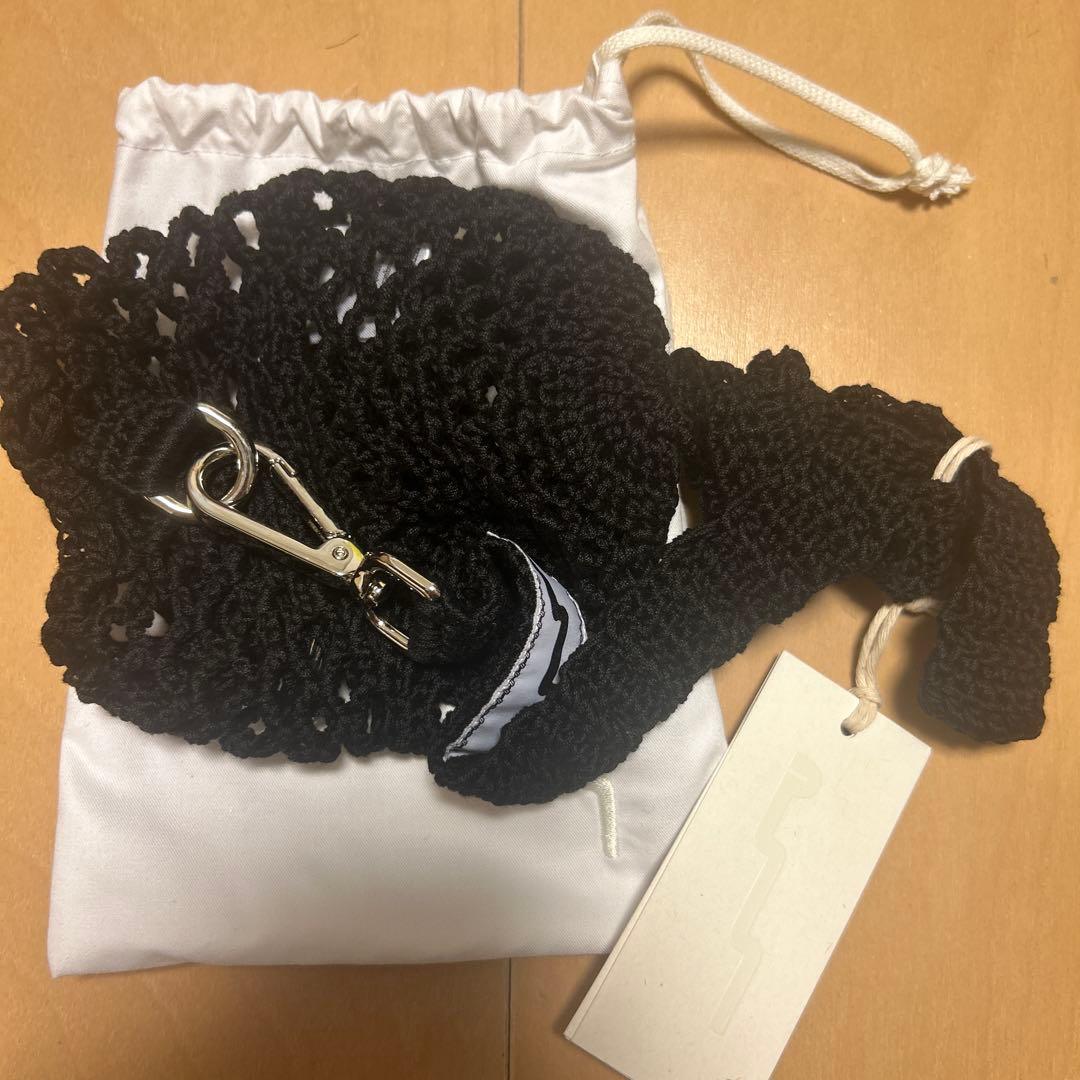 ショルダーバッグ SSU Mesh Crossbody Bag Black