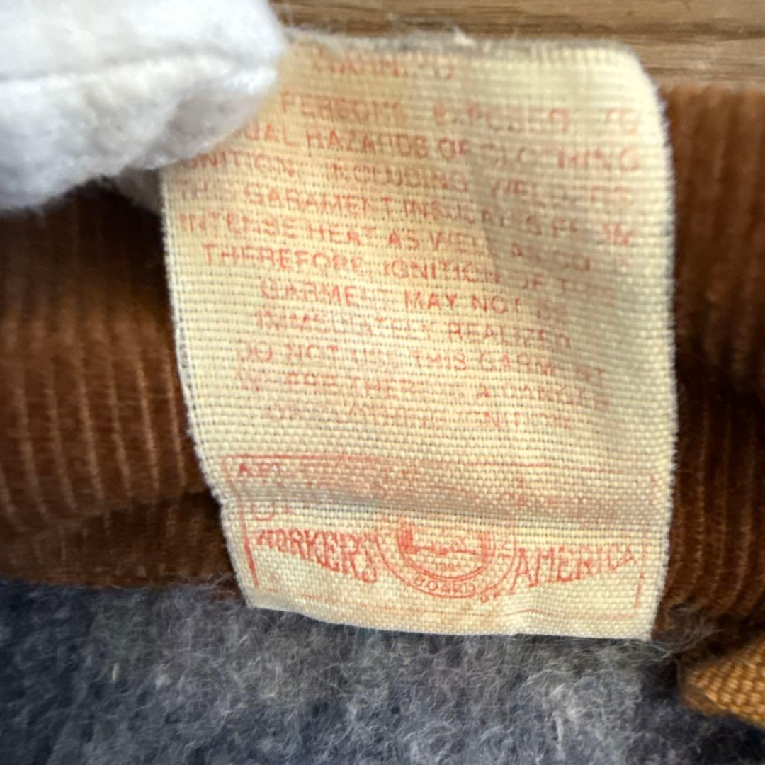 希少 星タグ Carhartt ミシガン チョアコート USA製 100周年