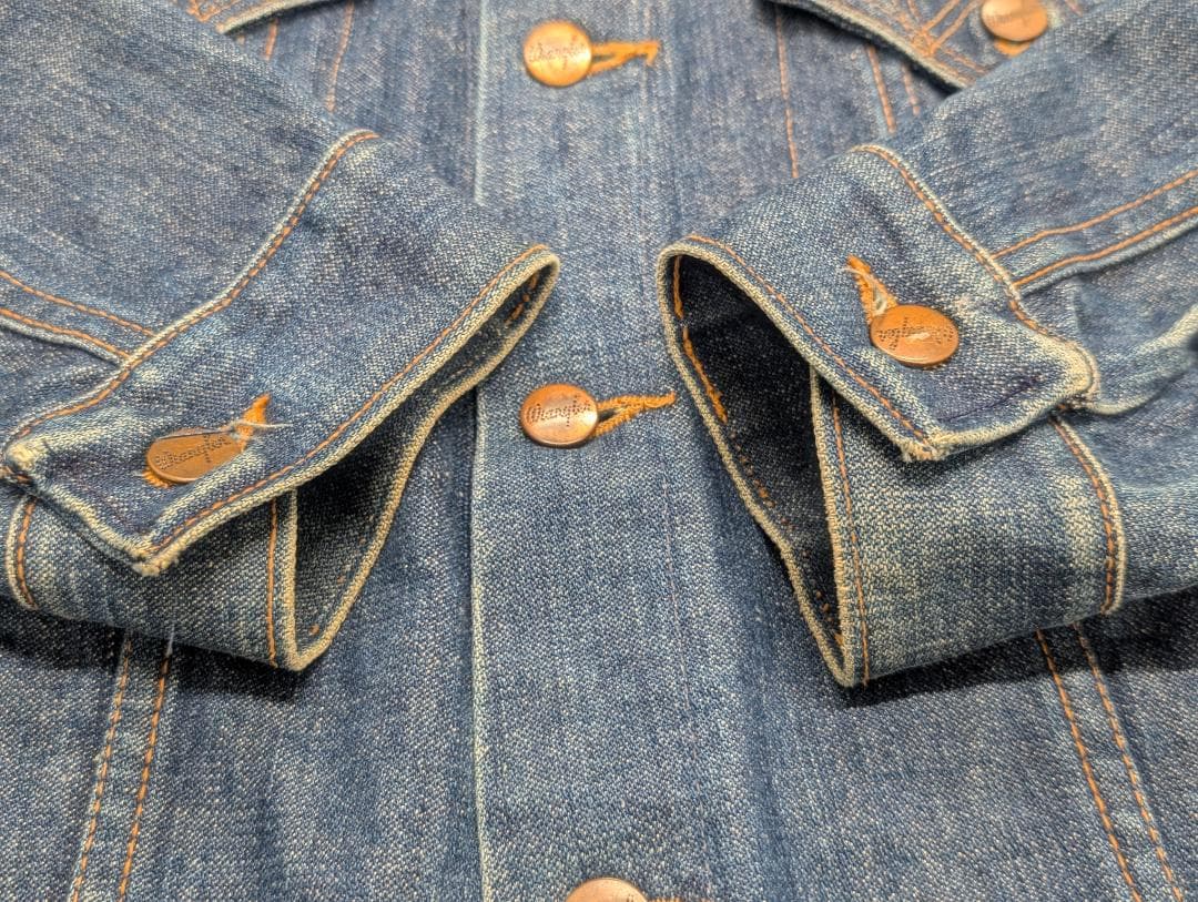 usa製 70s Wrangler 127MJ デニムジャケット サイズ38