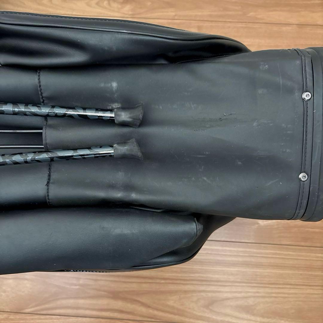 JORDAN フェイドアウェイプレミアムゴルフバッグ ブラック/レッド