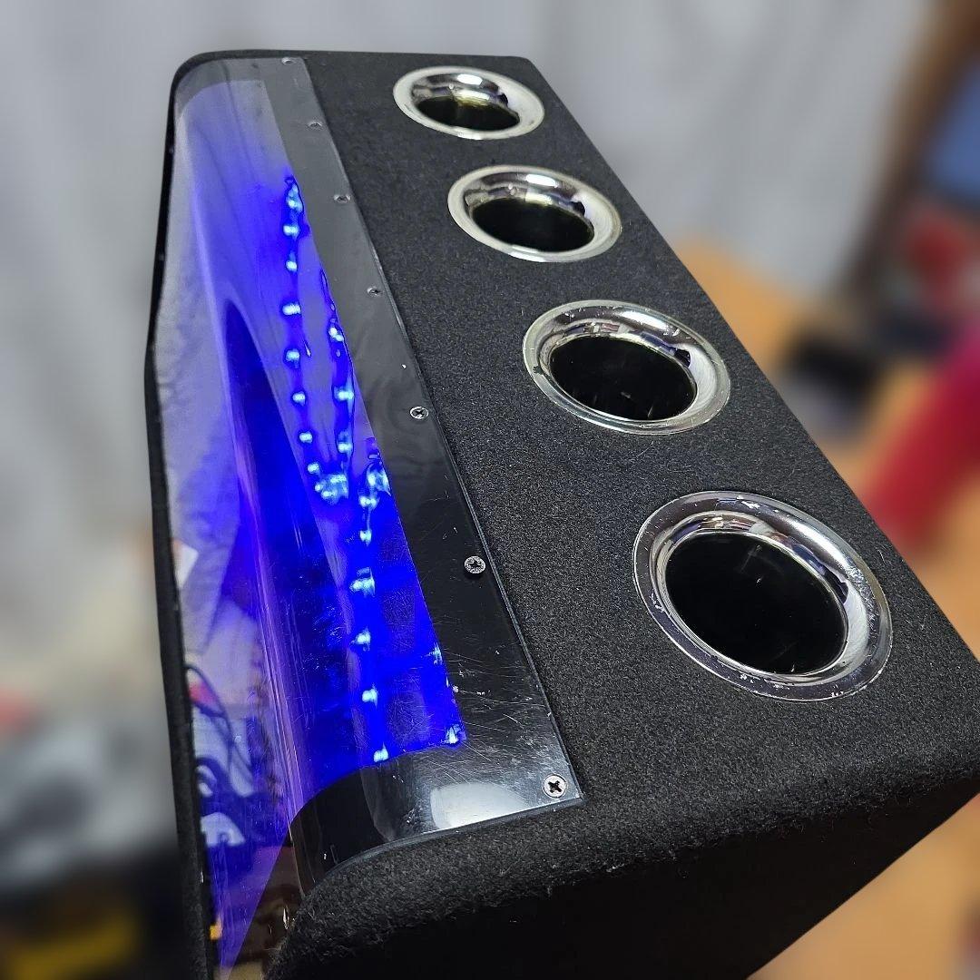 FUSION ウーファーBOX リングネオン 配線一式 フルセット