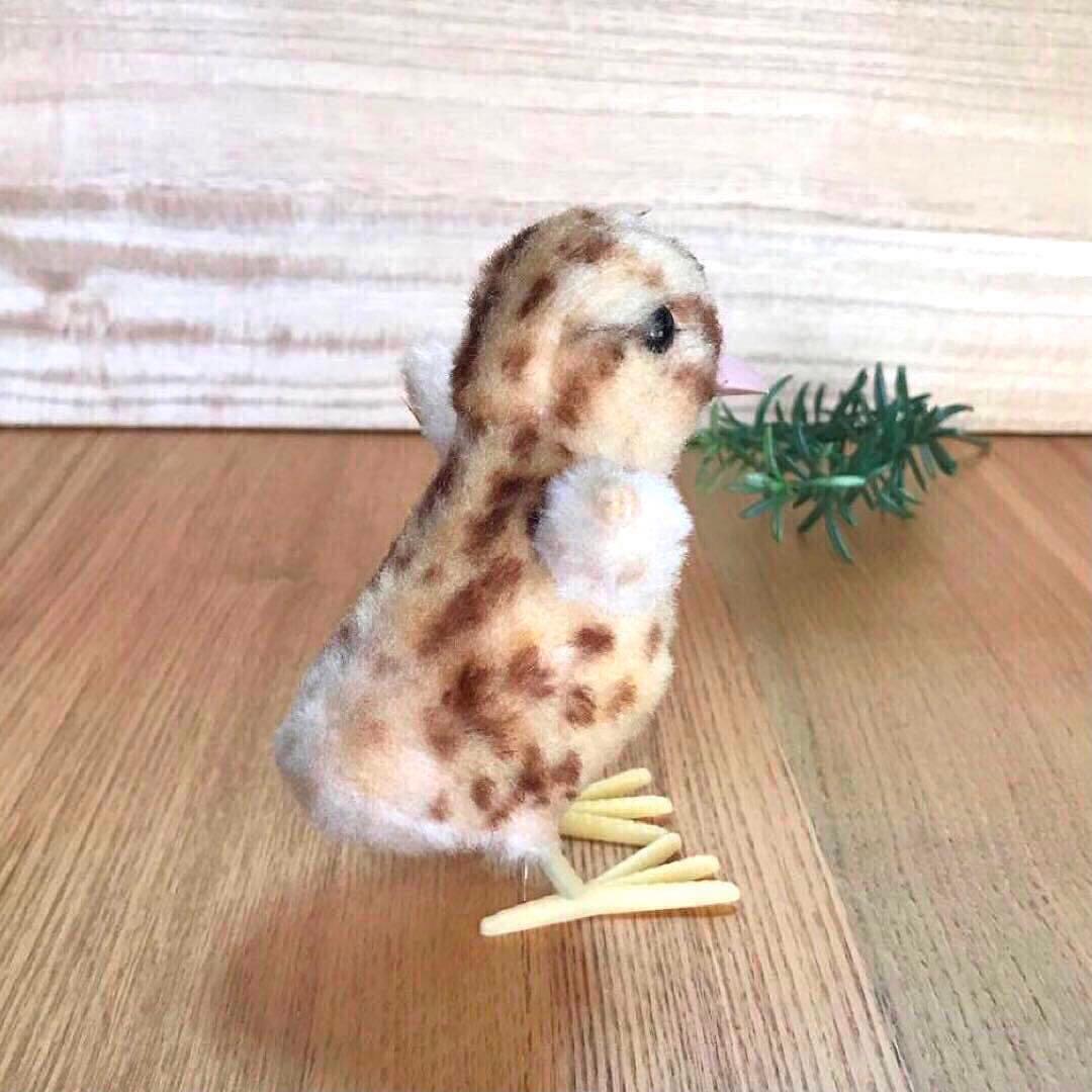 シュタイフ Steiff うずら　小鳥