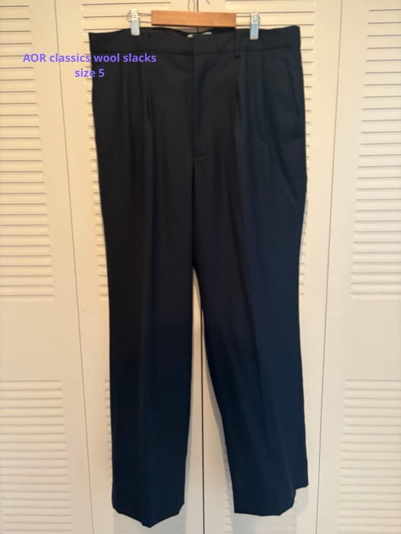 AOR Classics slacks lechoppe レショップ neat