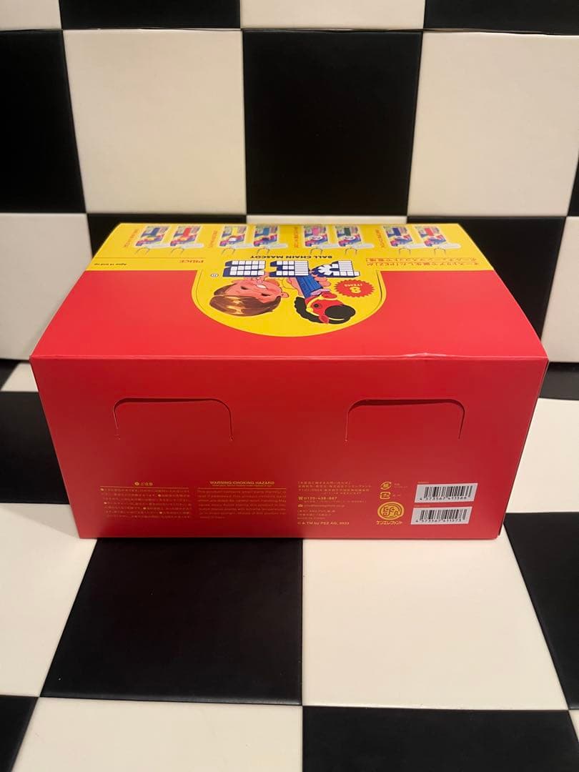 ケンエレファント　PEZ ボールチェーンマスコット　1BOX未開封