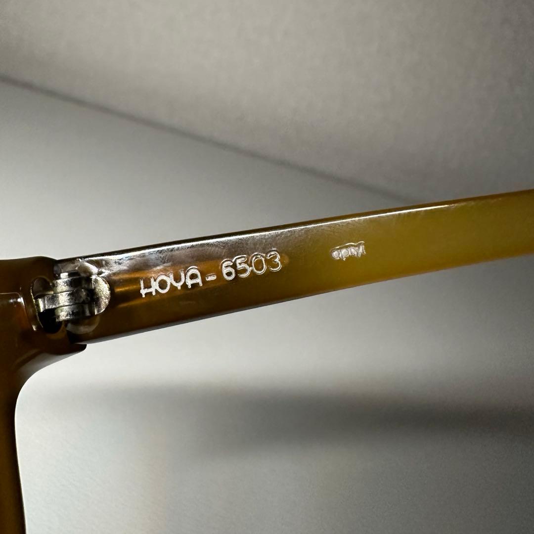 60〜70s ヴィンテージ HOYA ホヤ オプチル メガネフレーム デッド