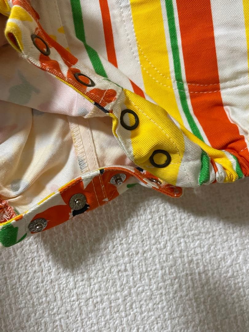 オシュコシュ　セットアップ　ショートオール　シャツ　80〜90 海外製