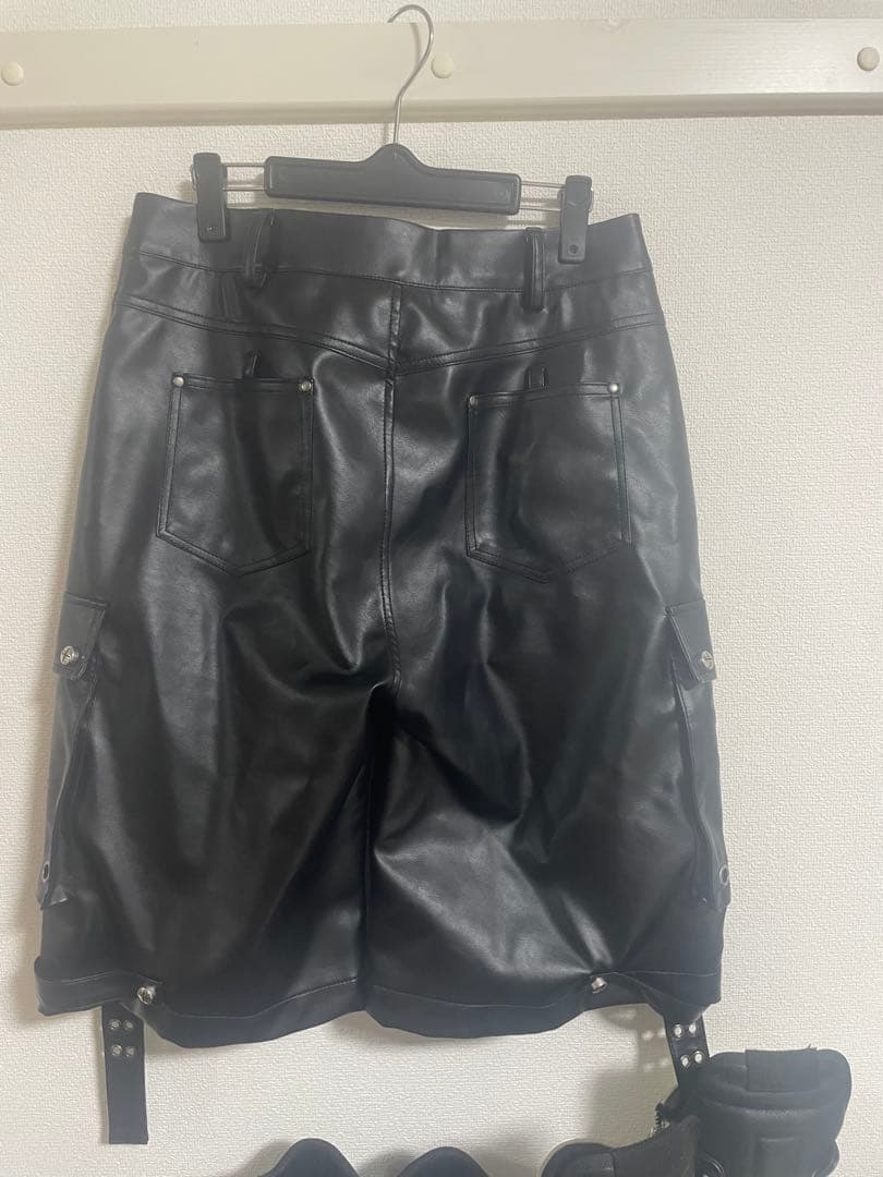 【Rosen Kreuz】LEATHER SHORT PANTS サイズ2
