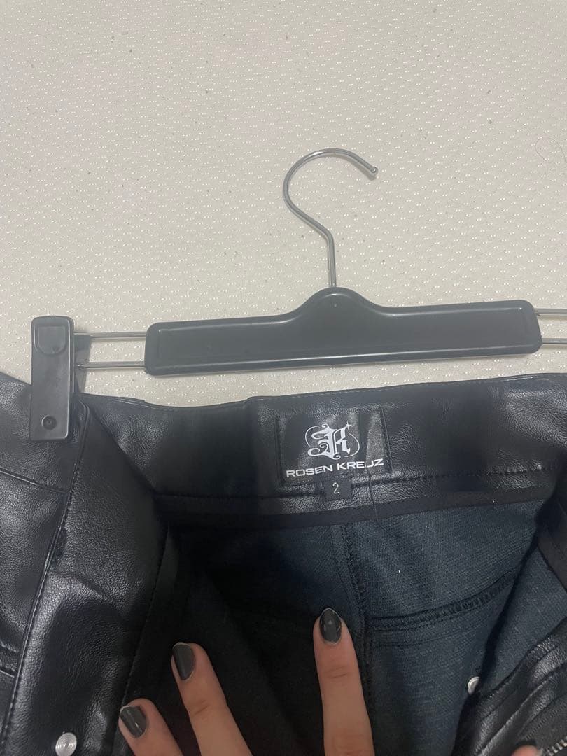 【Rosen Kreuz】LEATHER SHORT PANTS サイズ2