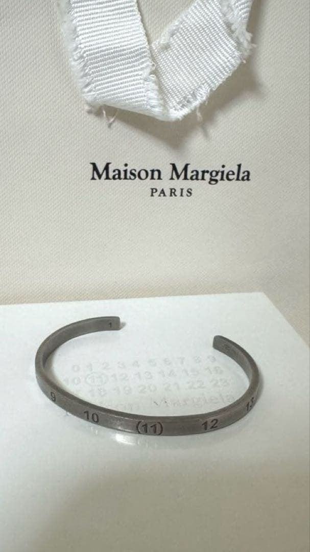 【Maison Margiela】ナンバリングカフブレスレット