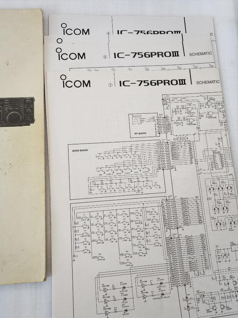 ★美品！ICOM IC-756PROⅢ HF/50MHzオールモード100W