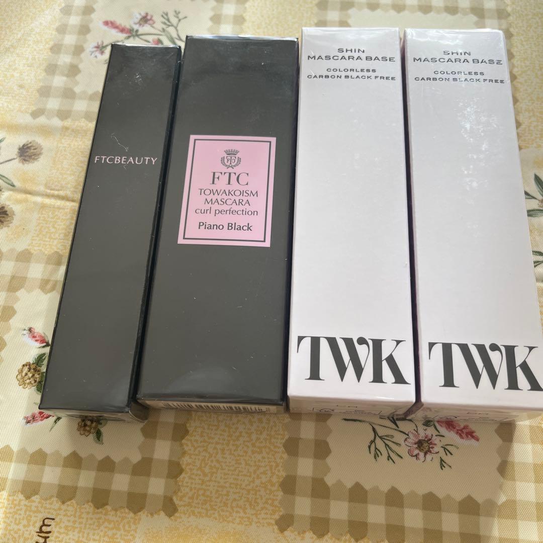 君島十和子　FTC BEAUTY マスカラベースとマスカラセット　リップグロスも
