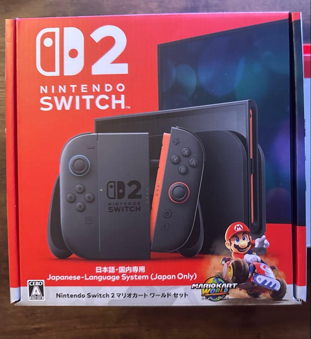 【新品未開封】Nintendo Switch2マリカ同梱版！
