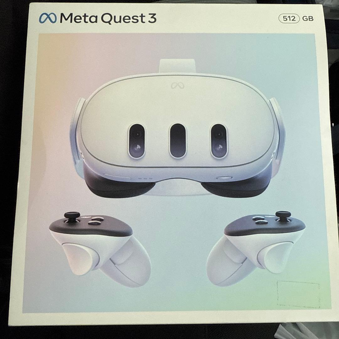 【M】 Quest 3 512GB VRヘッドセット【極美品】