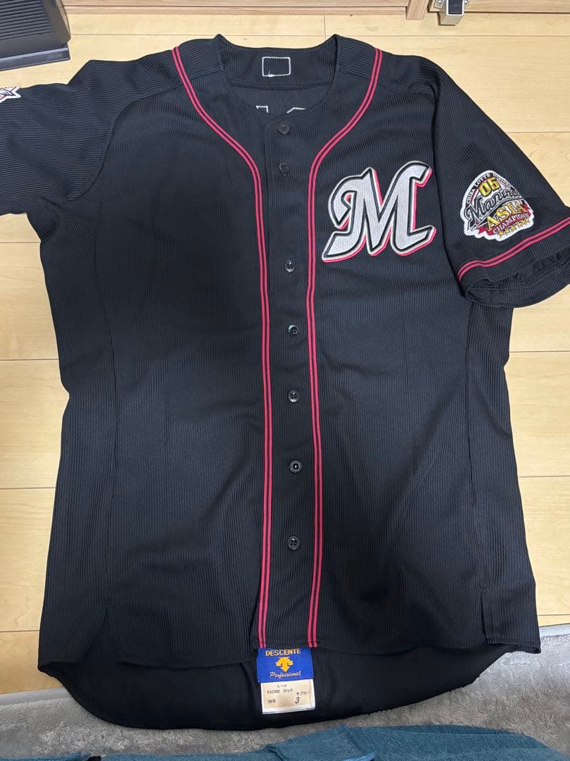 千葉ロッテマリーンズ サブロー ユニフォーム 実使用 ビジター 2006年