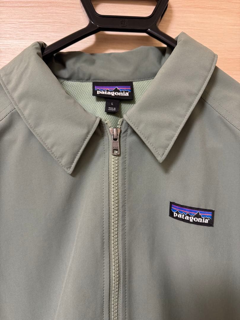 【美品】Patagonia バギーズジャケット Lサイズ　カーキ 撥水