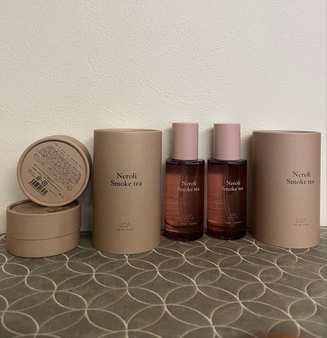 新品 ロアザオイルケア 100ml ネロリスモークティ 2本セット