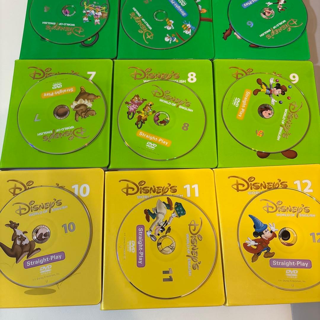 Disney's World of English DVD 1-12セット