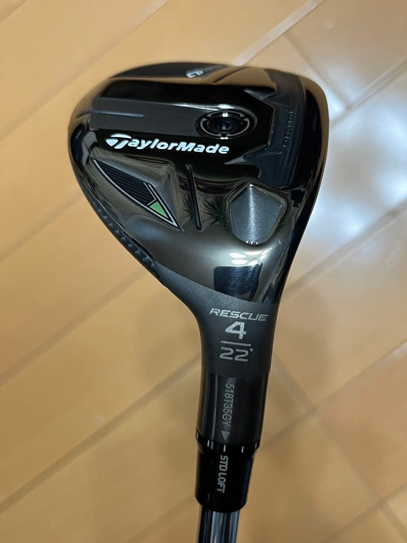 中古 テーラーメイド Qi35 レスキュー 4U 純正スチールシャフト