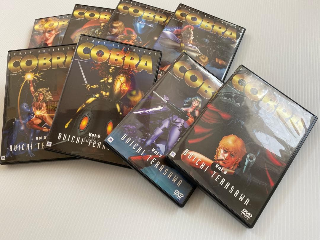 コブラ　DVD全巻セット（１～８巻）