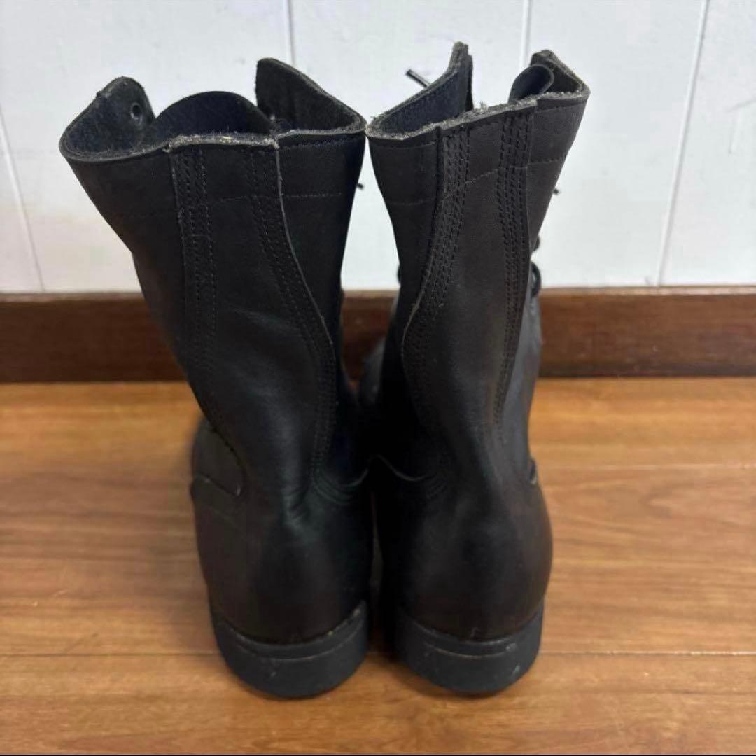90s デッドストック　米軍　実物　オールレザーブーツ　26cm 送料無料