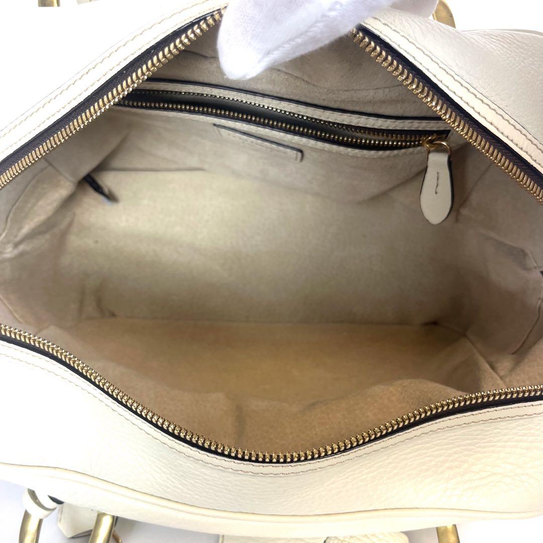 【値下げ交渉歓迎】J&M DAVIDSON MINI MIA ハンドバッグシボ革