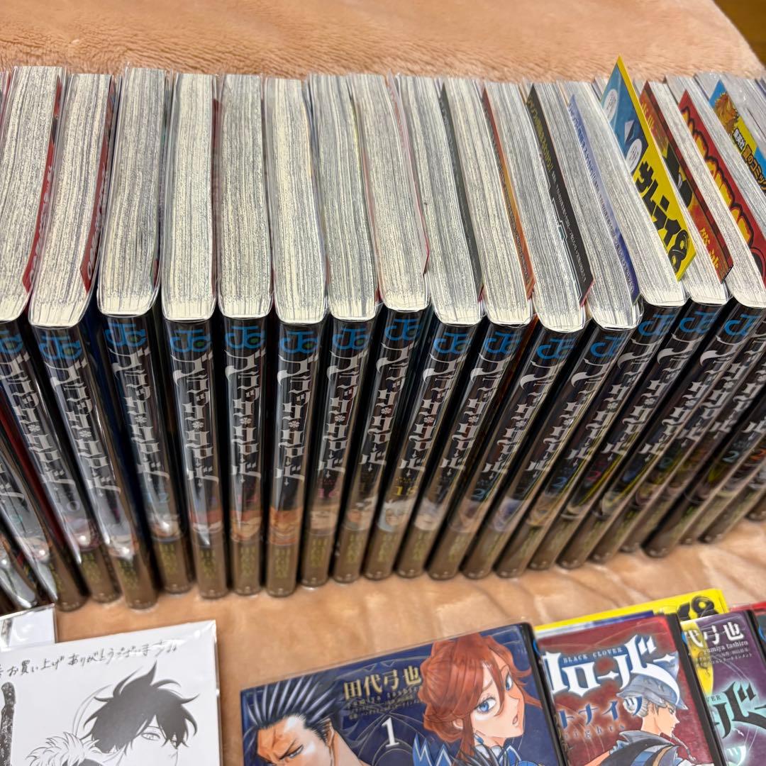 ブラッククローバー 全巻 初版 帯付き 特典付き 1～35巻 ＋おまけ6冊