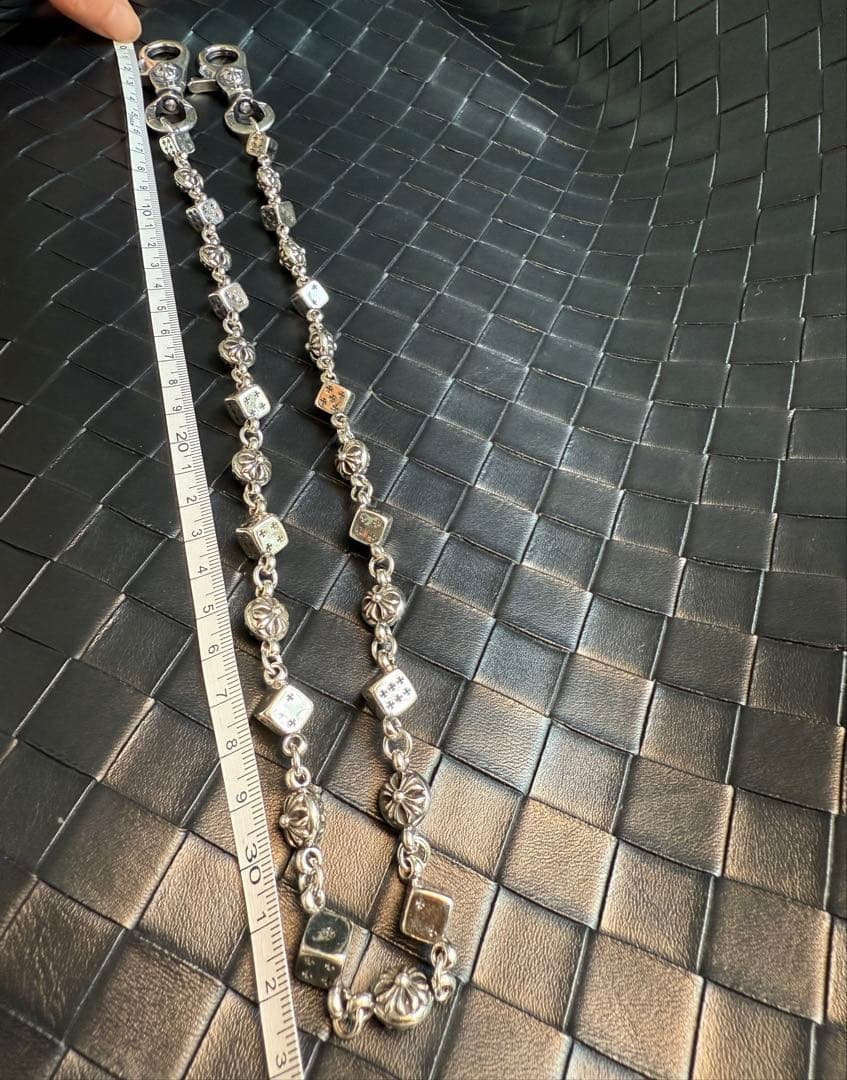 【Dice × Flower ウォレットチェーン】 重厚で存在感QBSZSZ