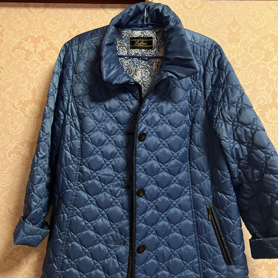 レリアンフェイクレザーパイピング13+ ブルー