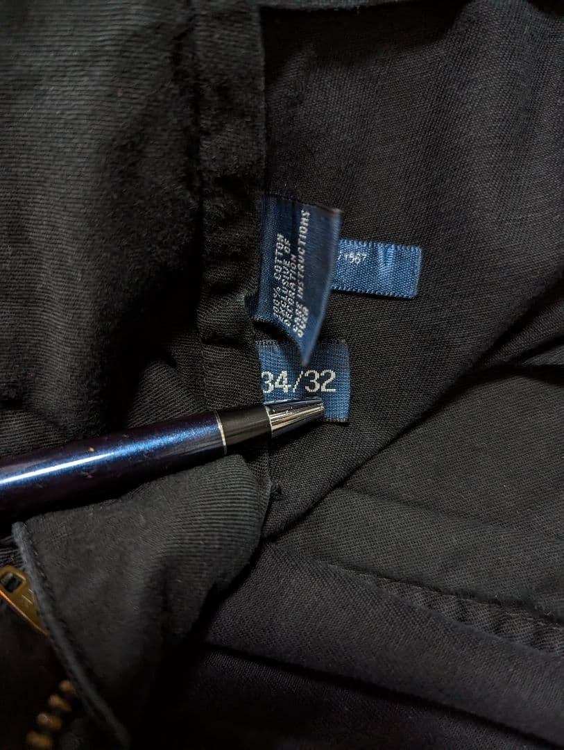 ポロバイラルフローレン　チノパン　ポロチノ　ブラック　ETHAN PANT