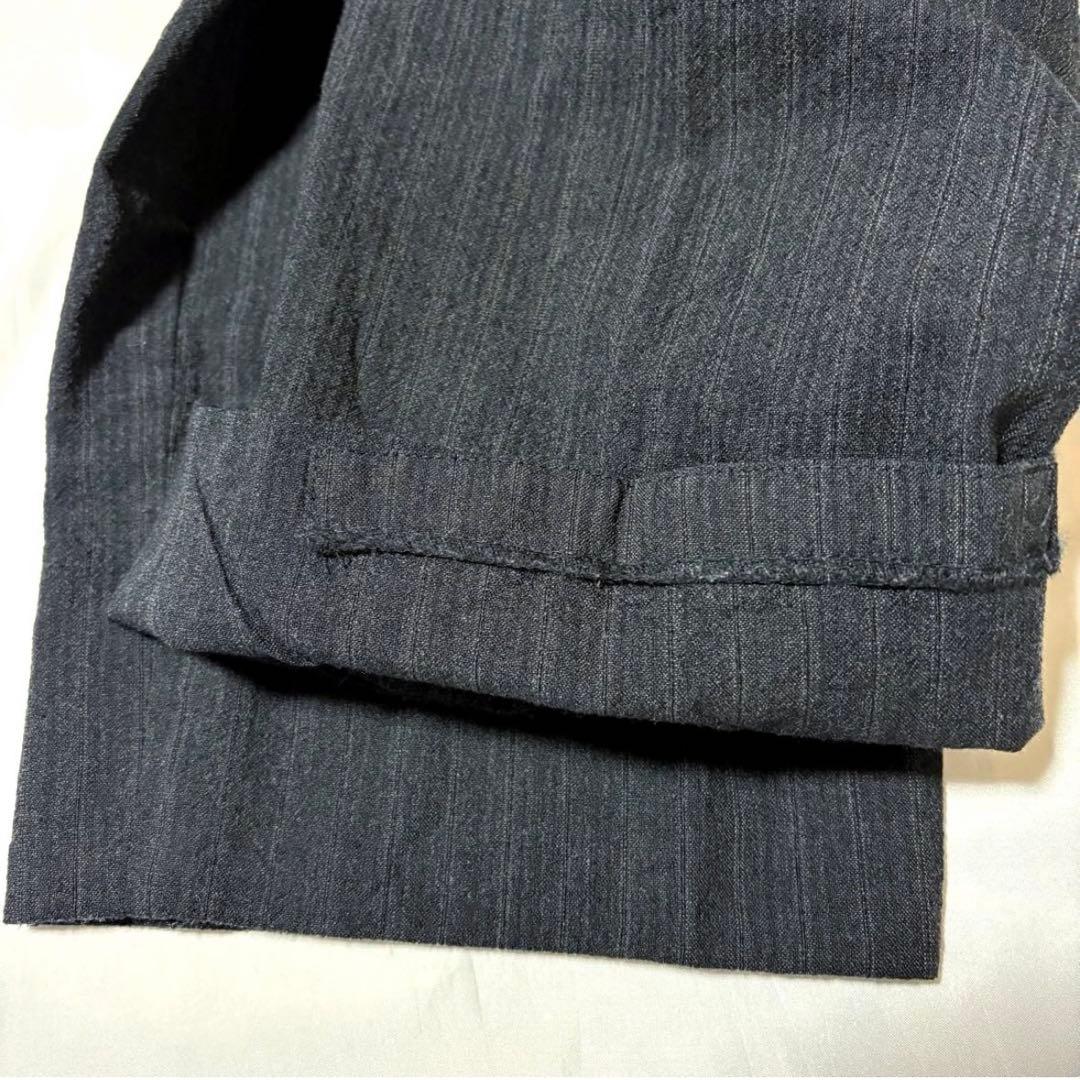 コムデギャルソンオム　田中オム　90s スラックス　ブラック　ストライプ　S