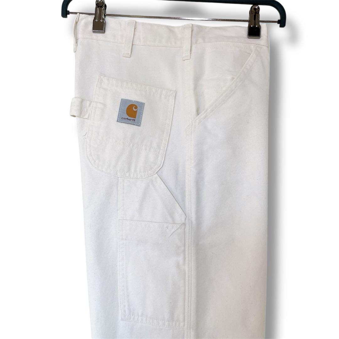 カーハート ペインターパンツ USA製 90s オフホワイト 美品 希少サイズ