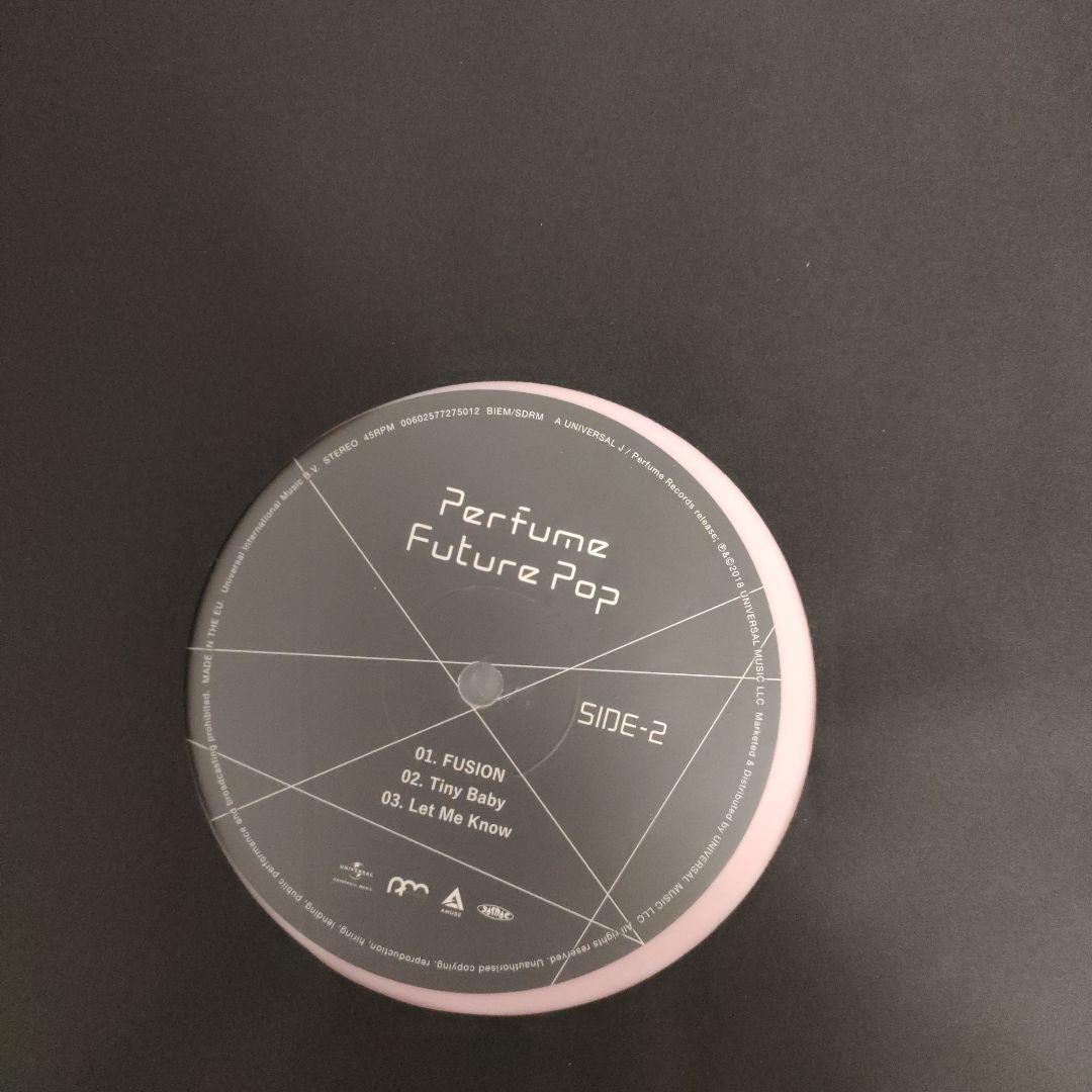 Perfume future pop レコード ピンク pink vinyl