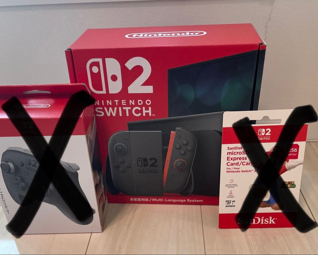 Nintendo Switch 2 本体 新品未開封　多言語対応版