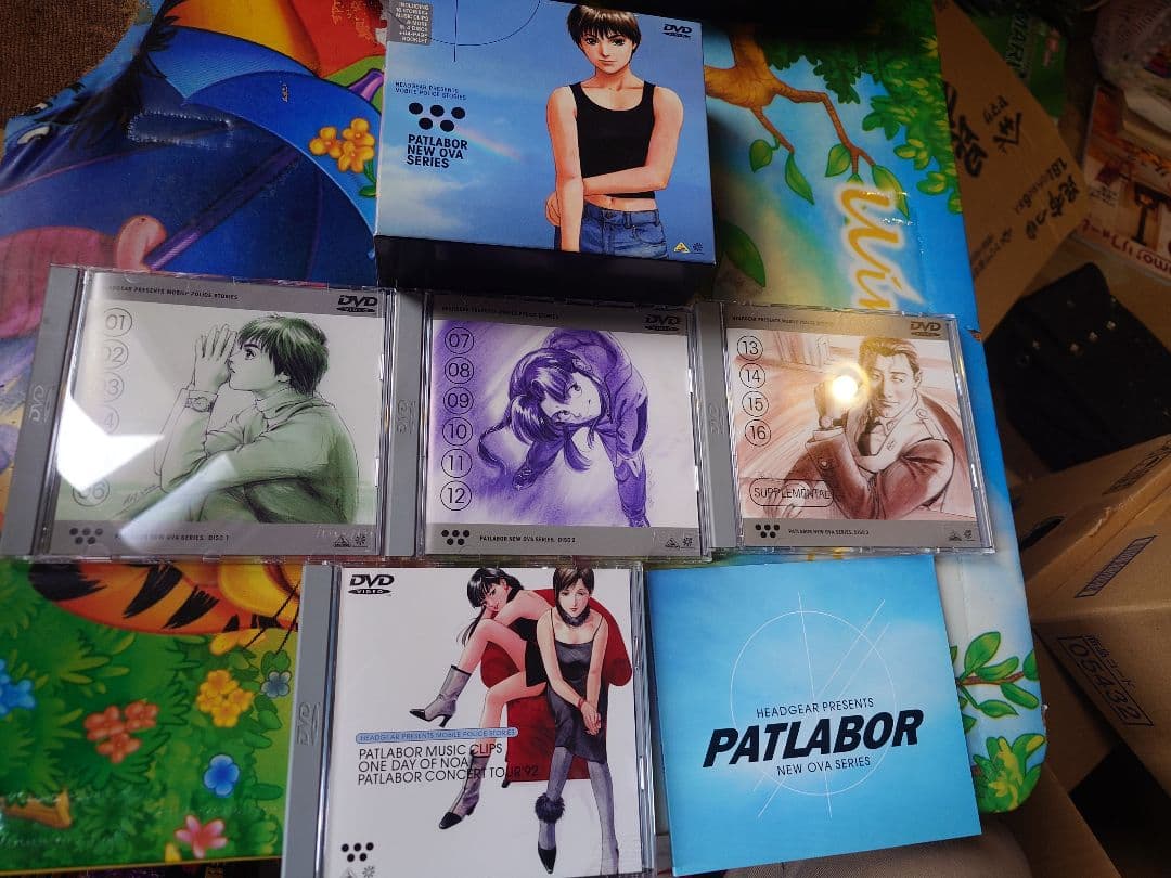 み*く様 パトレイバー OVA & テレビシリーズ DVDセット