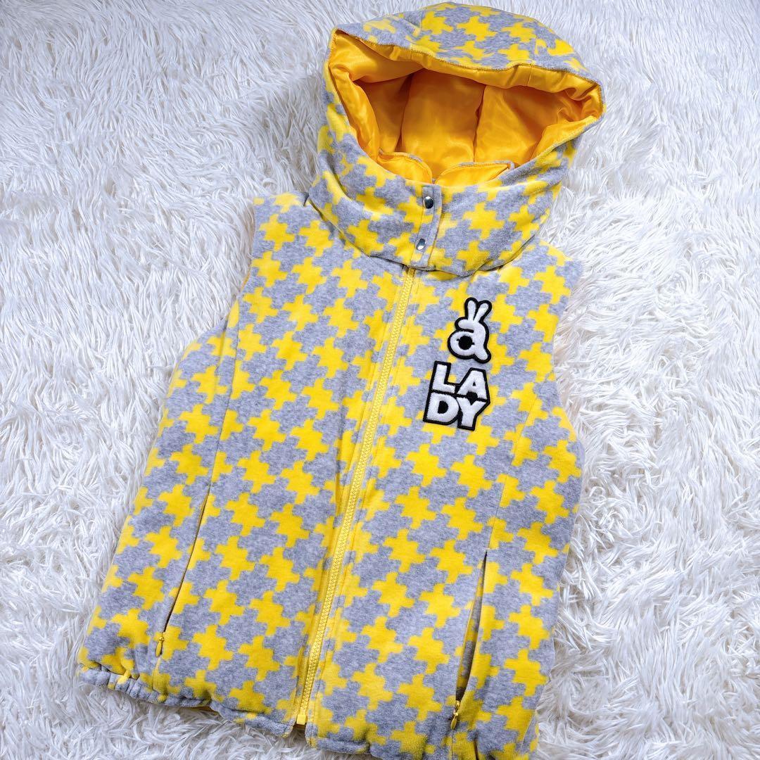 【サイズ36⭐️リバーシブル】アルチビオ　ダウンベスト　ゴルフ　カラフル　美品