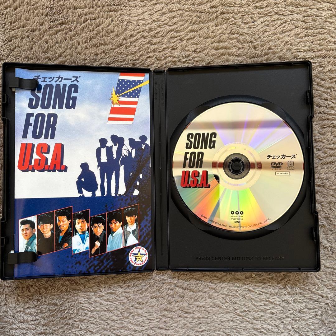 チェッカーズ SONG FOR U.S.A. DVD