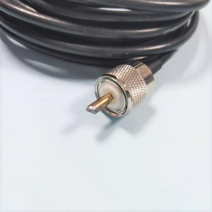 アンテナ　セット 高利得 144/430MHz 基台 同軸ケーブル 銀 ルーフ