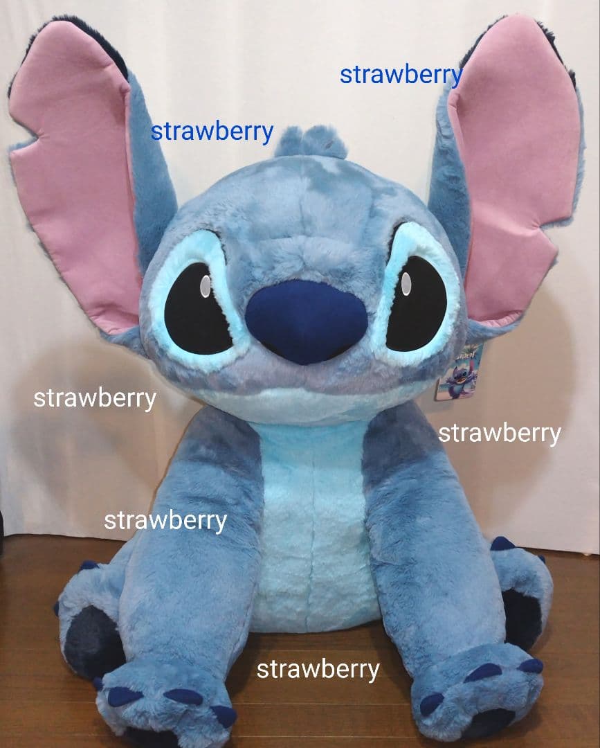 スティッチ　コストコ限定　特大　ぬいぐるみ　ブランケット付♥　ディズニー