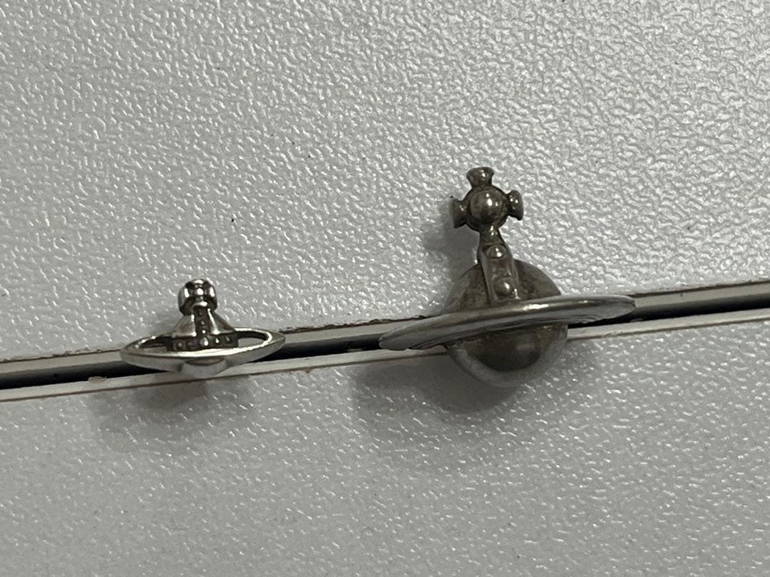 シルバー925 ソリッドオーブピアス　ナノオーブピアス