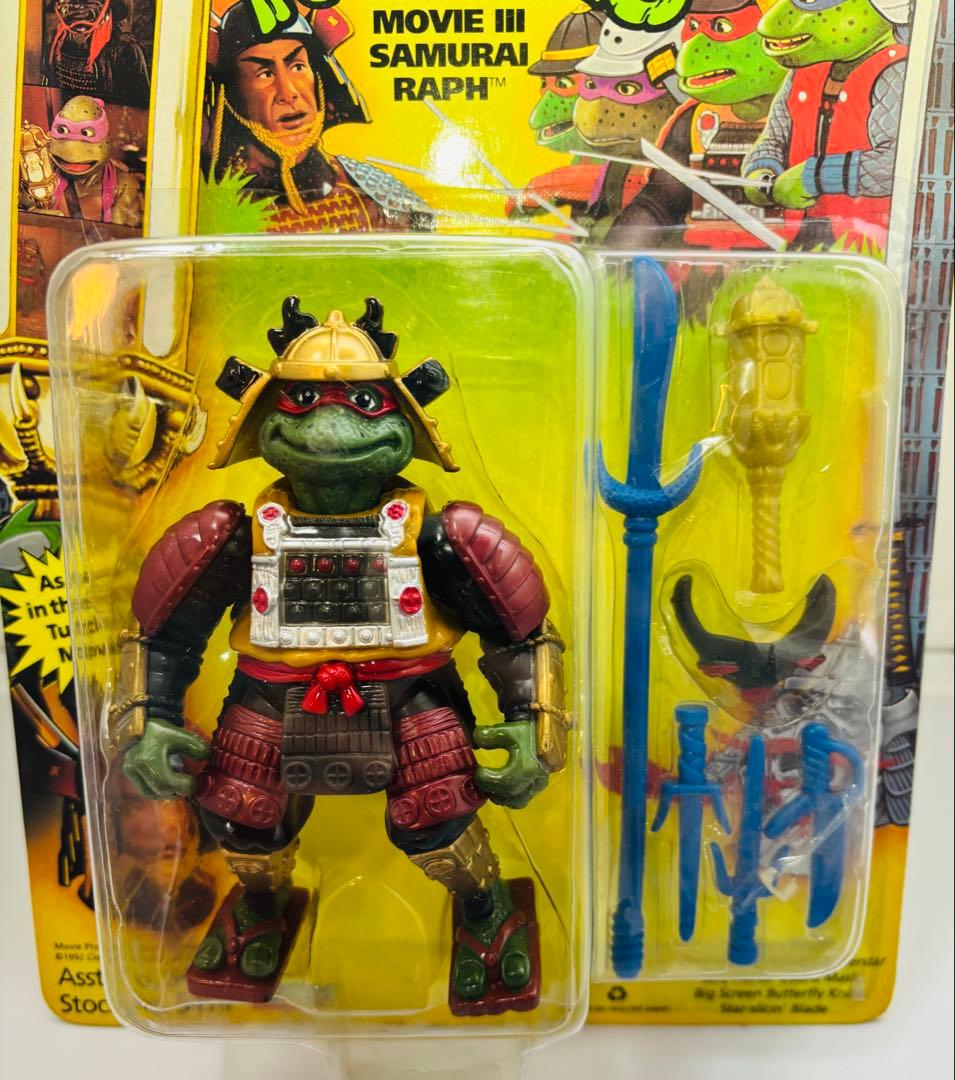 新品 未開封 TMNT サムライ ラファエロ フィギュア タートルズ