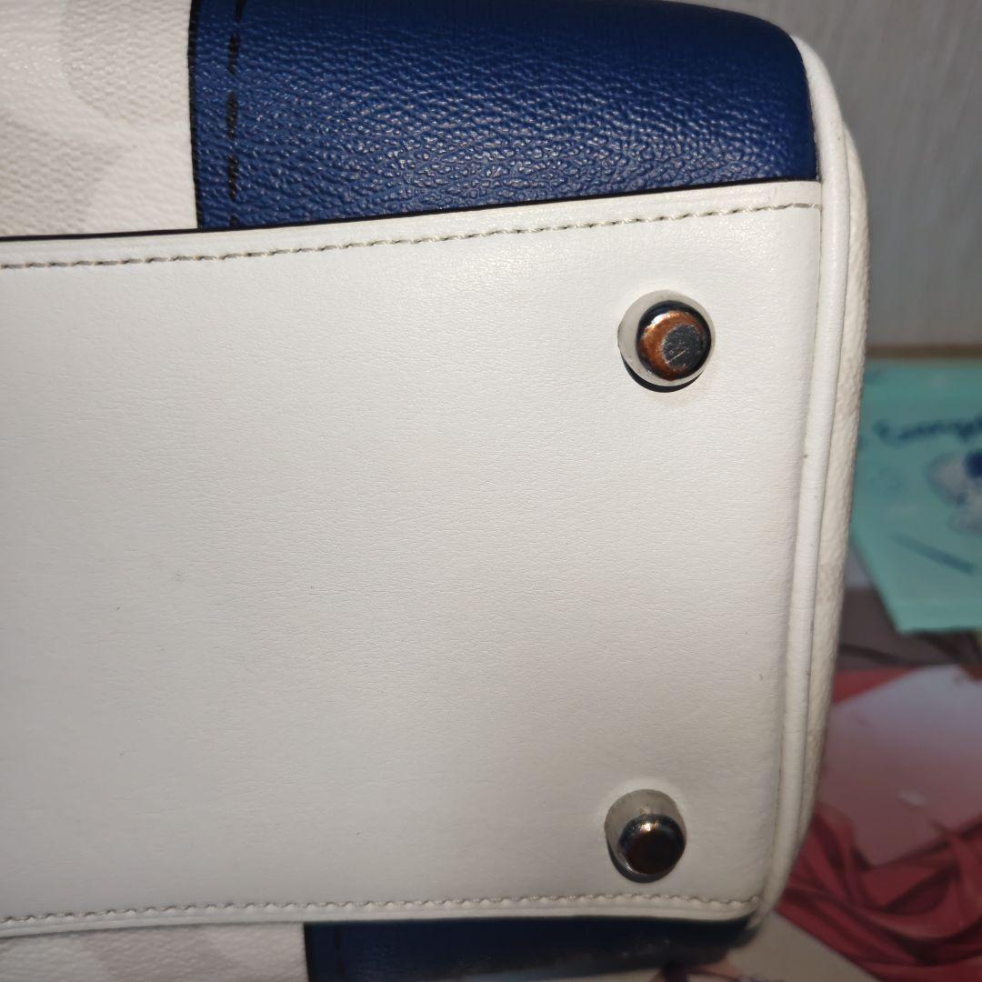 COACH ローアン サッチェル 騙し絵 2wayボストンバッグ