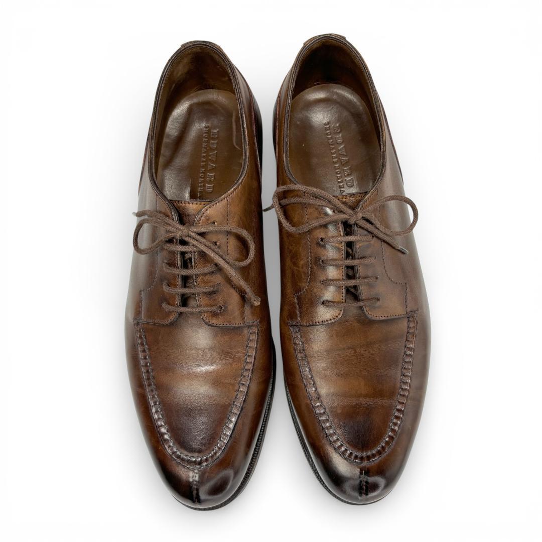 希少サイズ エドワードグリーン Dover UK5E 24cm 32ラスト 濃茶