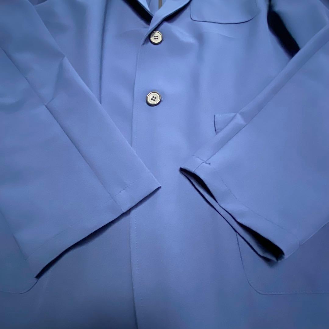 ニューバランス　テーラードジャケット　ネイビー　ストレッチ　アンコン　2XL