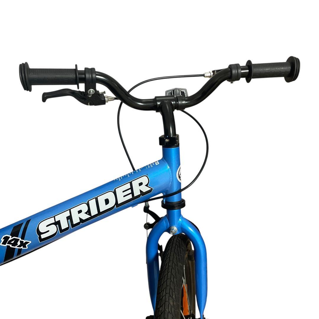 【ほぼ新品】ストライダー STRIDER 14x 幼児用自転車 ブルー