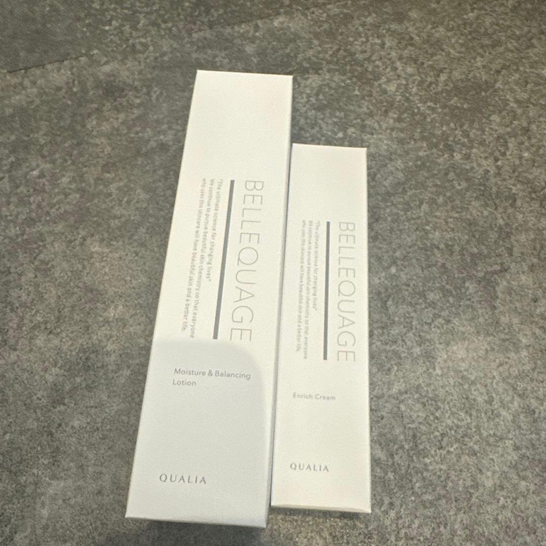 QUALIA BELLEQUAGE ローション & エンリッチクリーム