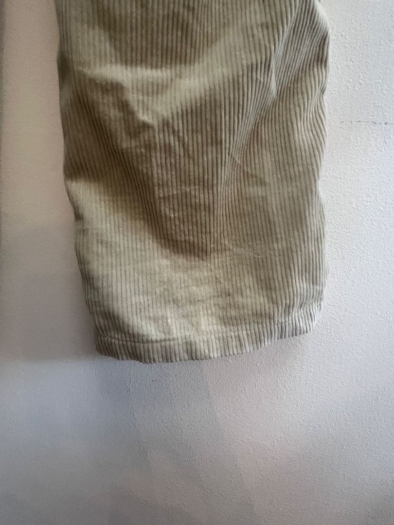 専用　　美品　SHISHIKUI CORDUROY BAKER / CREAM