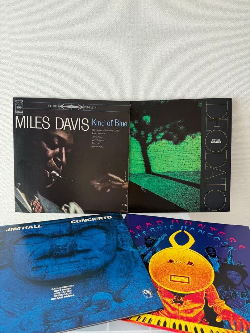 ジャズ名盤LP 4点セット 国内盤（CBS/SONY・CTI）ライナーあり